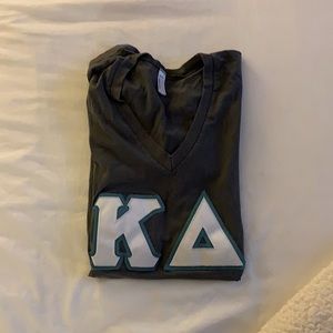 Kappa Delta Greek Life Gray T-shirt